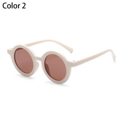 UV 400 Protection Kids Sunglasses round Frame Toddler Sunglasses Beach Protection Glasses Eyewear for Children Sun Glasses
