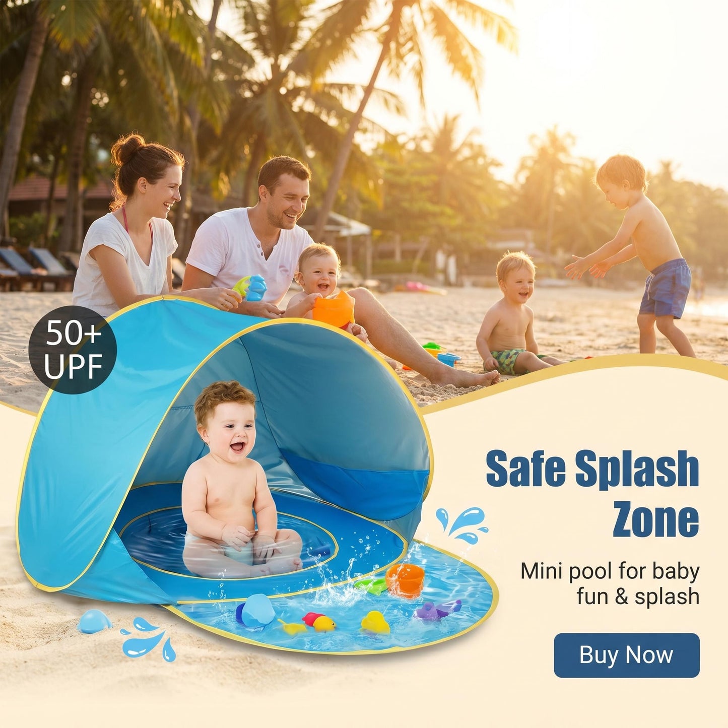 SunSafe Baby Beach Tent