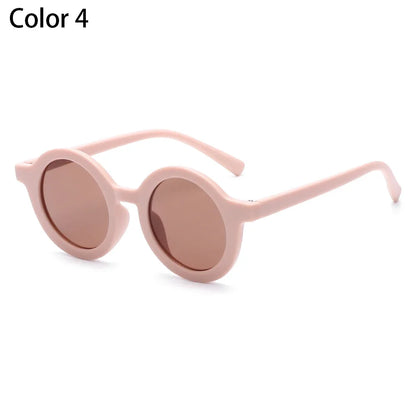 UV 400 Protection Kids Sunglasses round Frame Toddler Sunglasses Beach Protection Glasses Eyewear for Children Sun Glasses