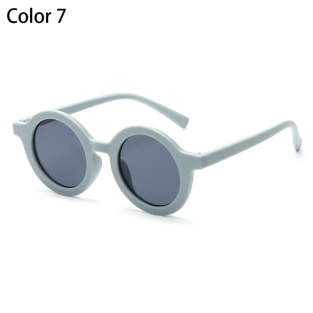 UV 400 Protection Kids Sunglasses round Frame Toddler Sunglasses Beach Protection Glasses Eyewear for Children Sun Glasses
