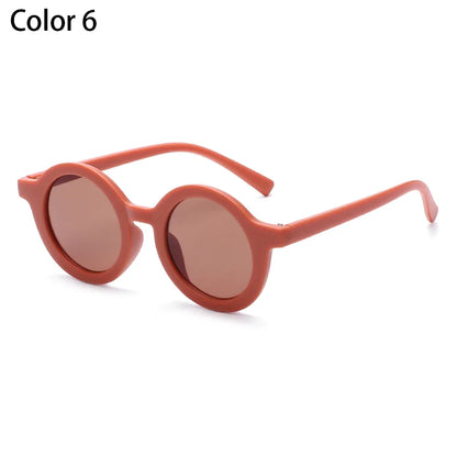 UV 400 Protection Kids Sunglasses round Frame Toddler Sunglasses Beach Protection Glasses Eyewear for Children Sun Glasses